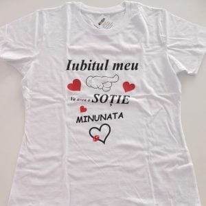 tricou personalizat pentru ea