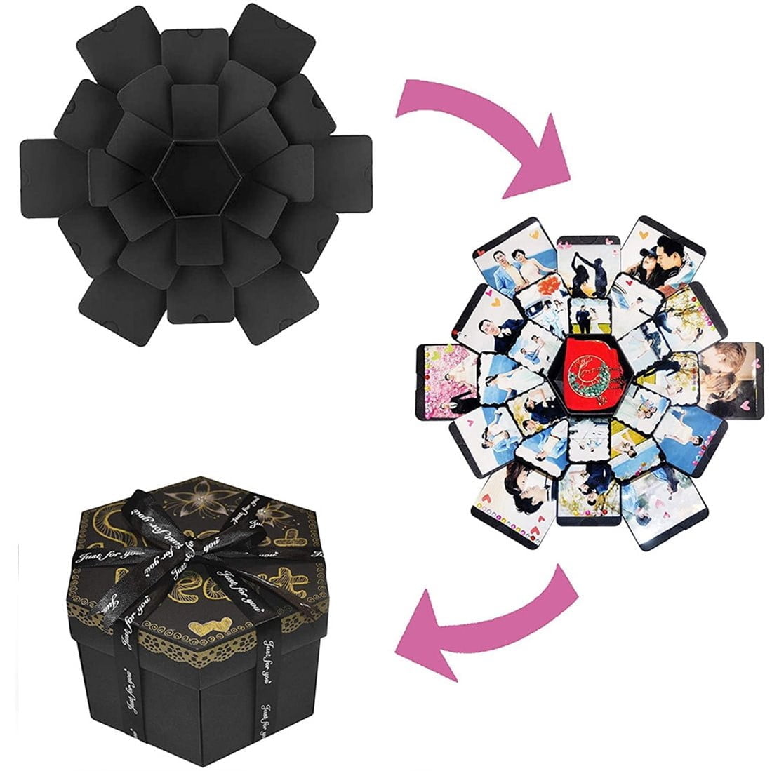 cutie exploziva neagra