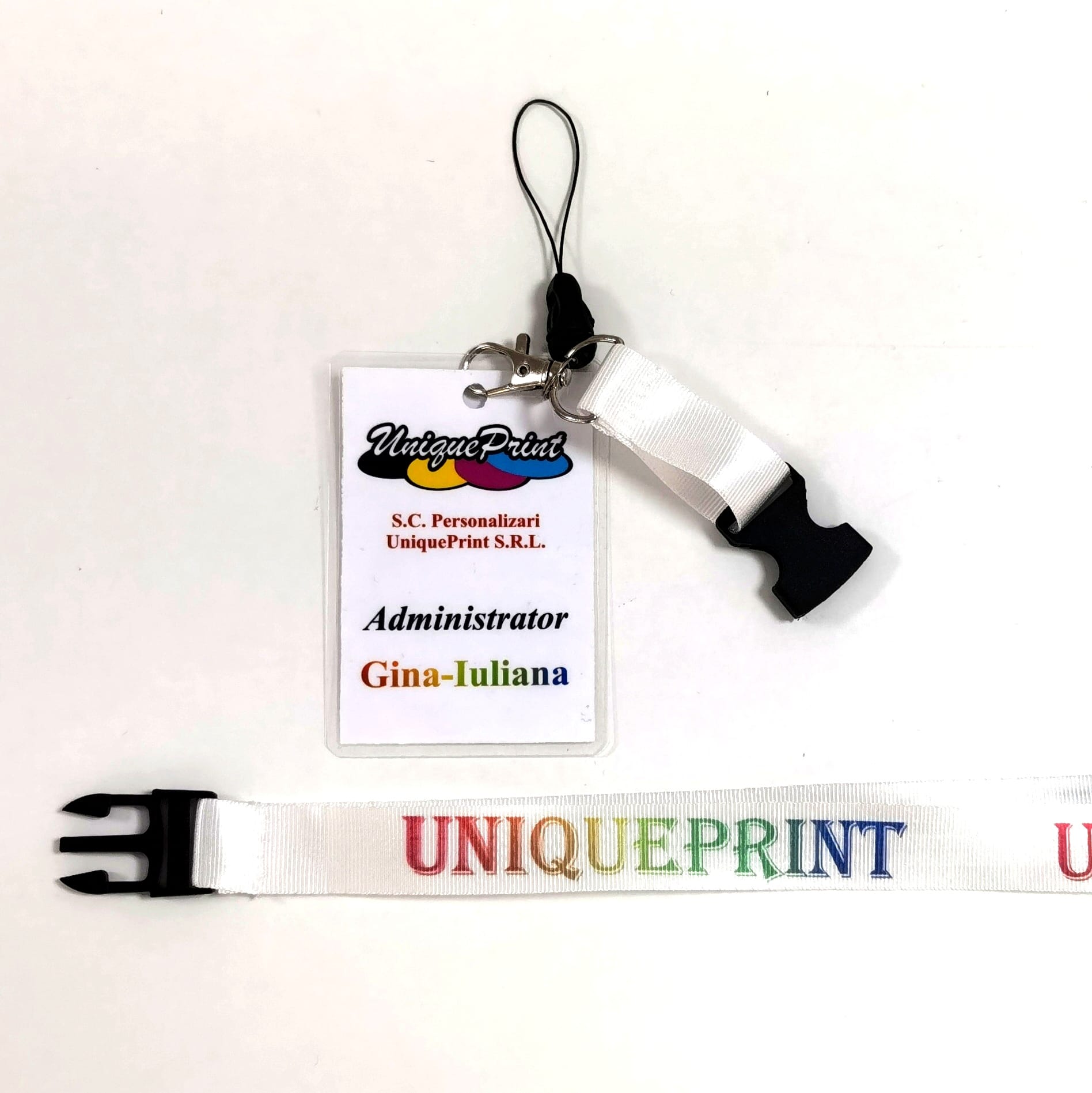 legitimatie cu snur/lanyard