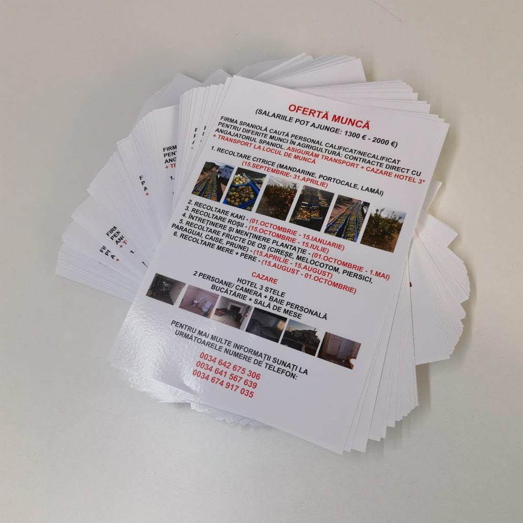 afise a4 personalizate