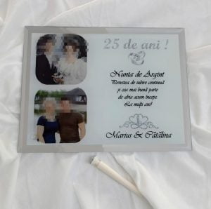 tablou din sticla personalizat