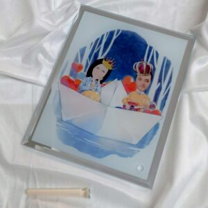 tablou din sticla personalizat