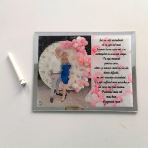 rama din sticla personalizata