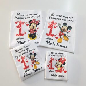 tricouri personalizate mickey and minnie