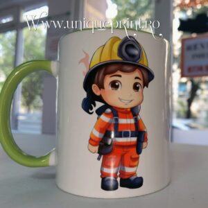 cana personalizata pompier