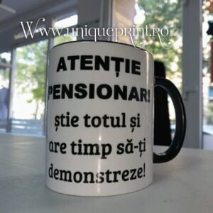 cana personalizata pensionar