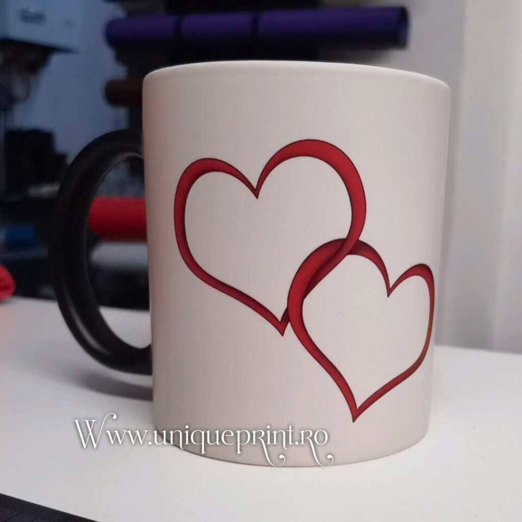 cana termo neagra cu inimioare