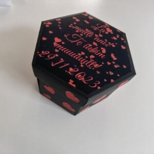 cutie cu poze personalizata