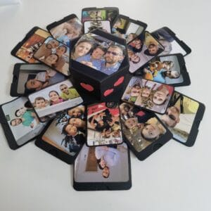 cutie cu poze personalizata