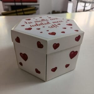 cutie cu poze personalizata